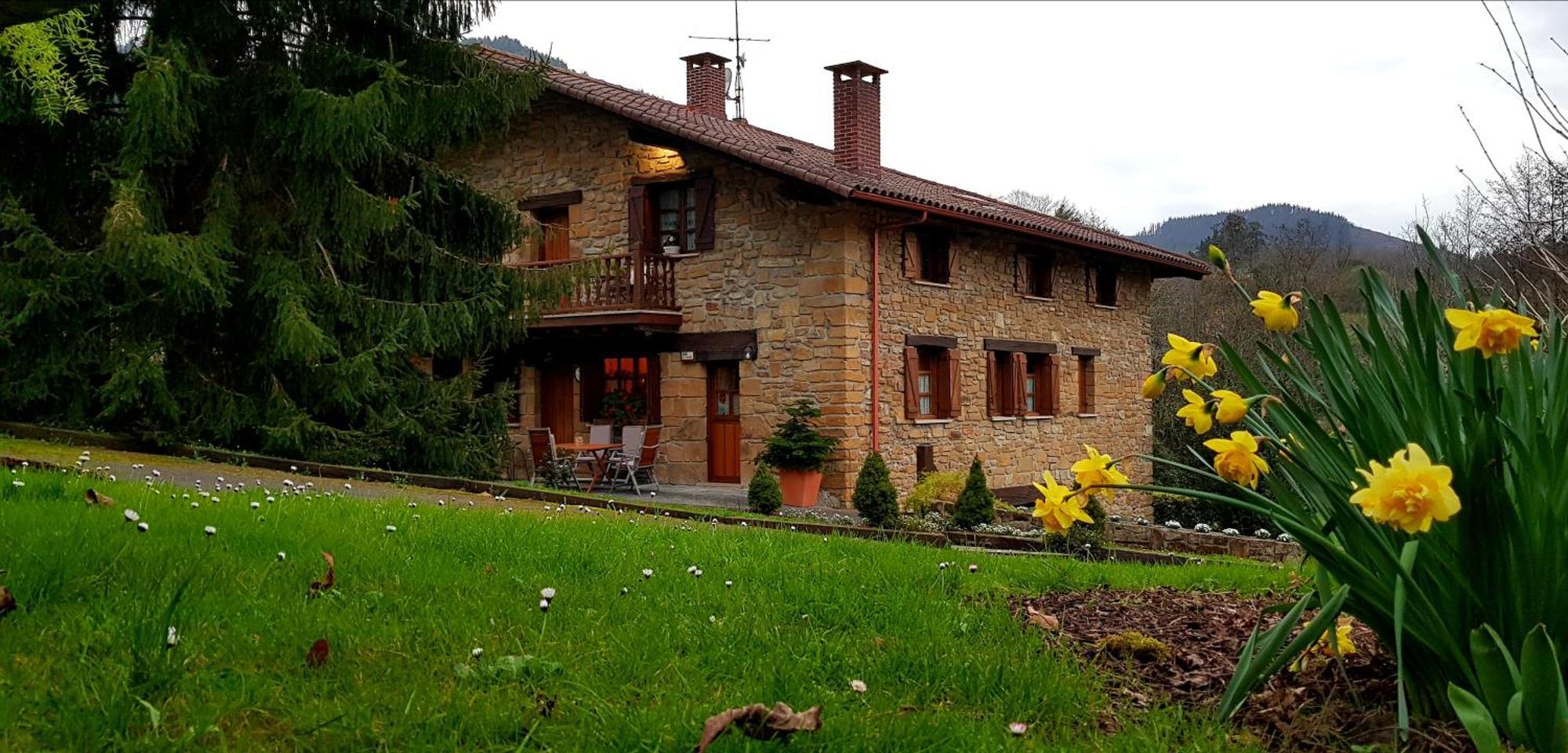 Agroturismo Iberreko Errota Muxika Bagian luar foto