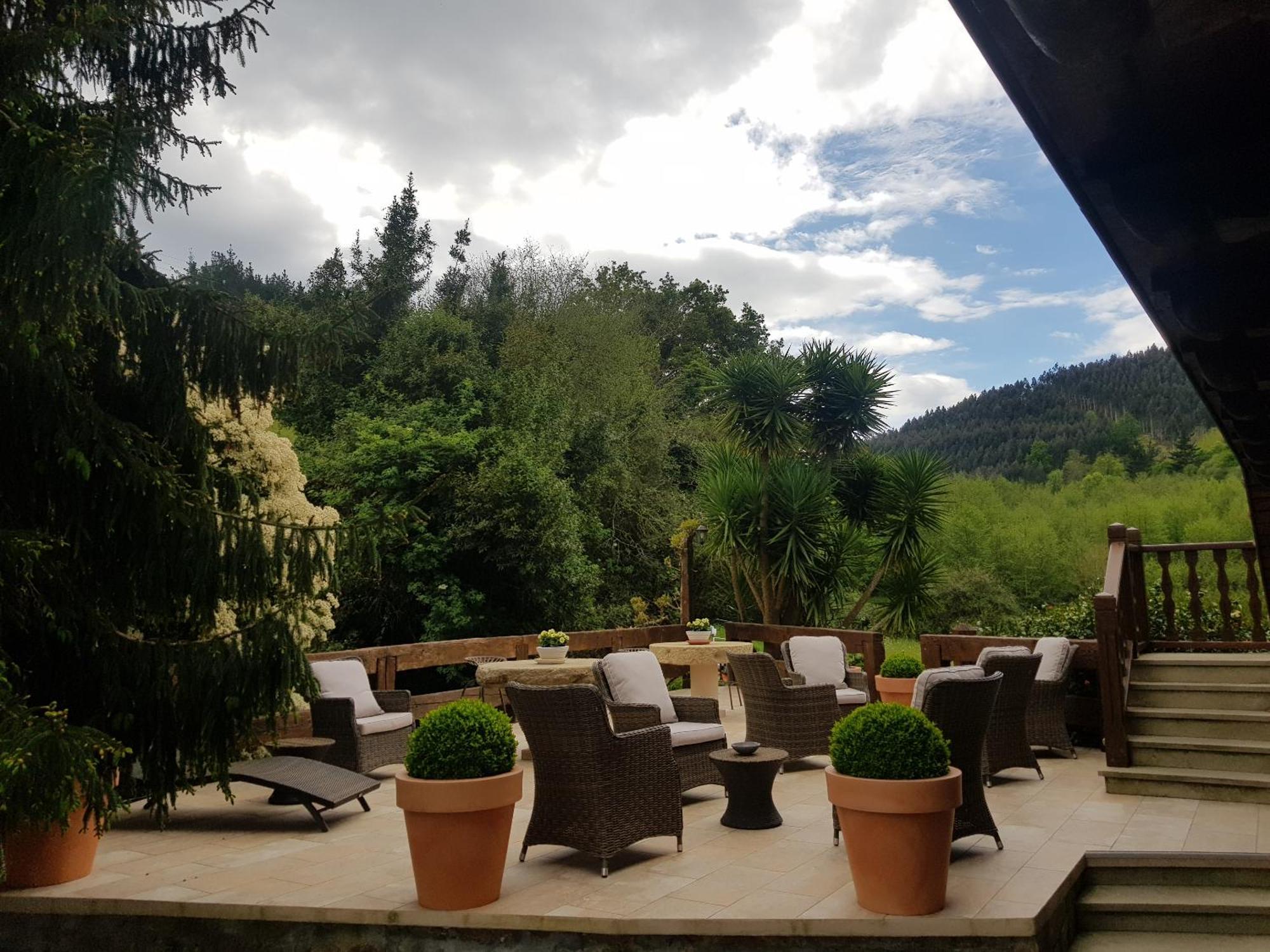 Agroturismo Iberreko Errota Muxika Bagian luar foto